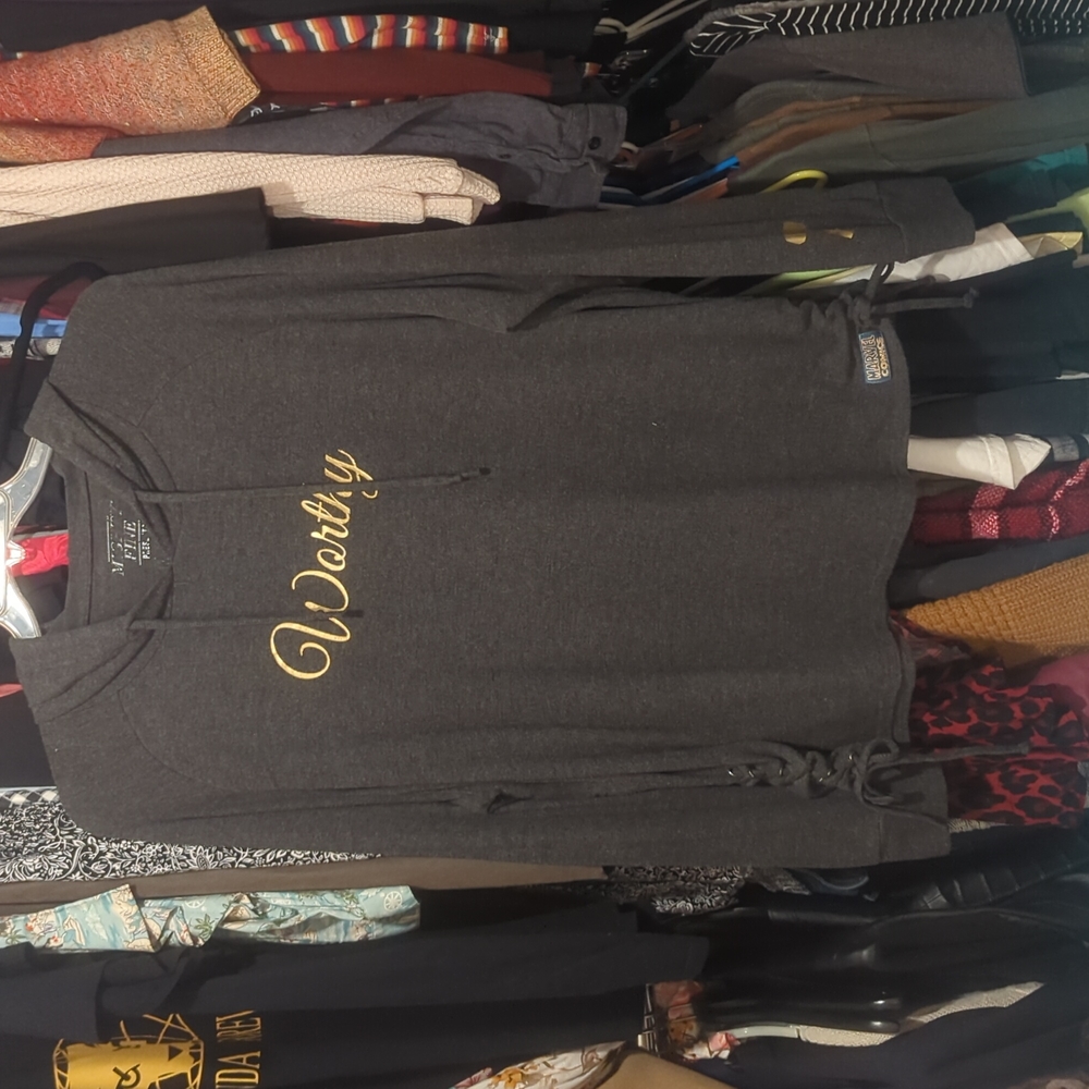 Marvel Thor lace up sides hooded sweatshirt